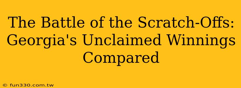 The Battle of the Scratch-Offs: Georgia's Unclaimed Winnings Compared