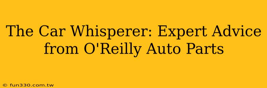 The Car Whisperer: Expert Advice from O'Reilly Auto Parts