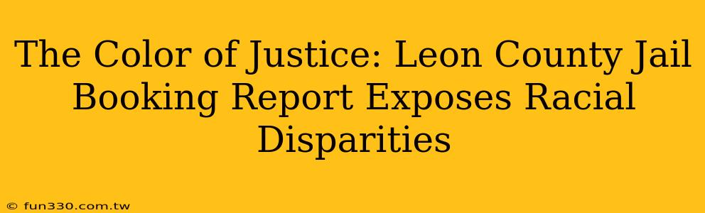 The Color of Justice: Leon County Jail Booking Report Exposes Racial Disparities