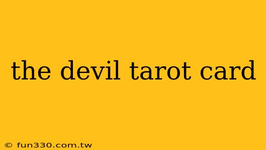 the devil tarot card