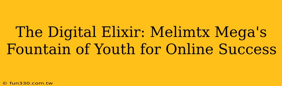 The Digital Elixir: Melimtx Mega's Fountain of Youth for Online Success