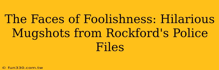 The Faces of Foolishness: Hilarious Mugshots from Rockford's Police Files