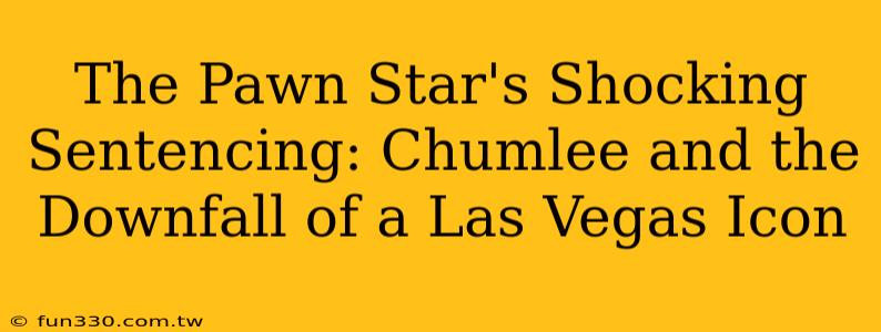 The Pawn Star's Shocking Sentencing: Chumlee and the Downfall of a Las Vegas Icon