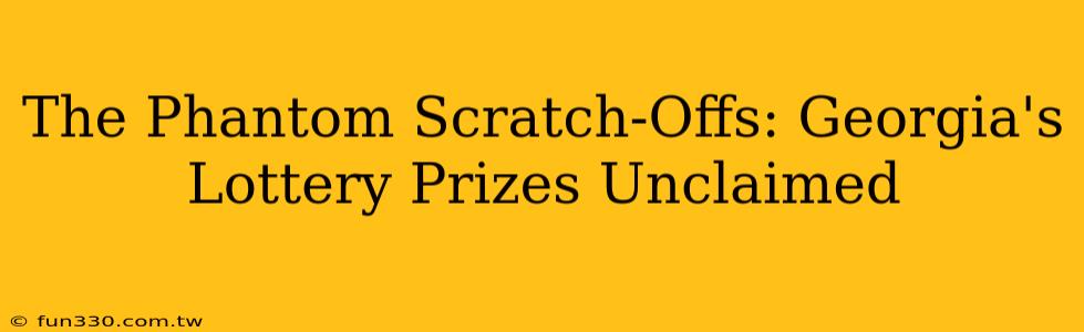 The Phantom Scratch-Offs: Georgia's Lottery Prizes Unclaimed