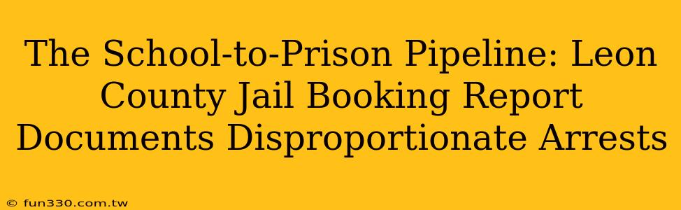 The School-to-Prison Pipeline: Leon County Jail Booking Report Documents Disproportionate Arrests