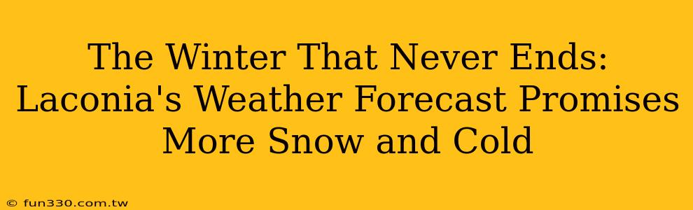 The Winter That Never Ends: Laconia's Weather Forecast Promises More Snow and Cold