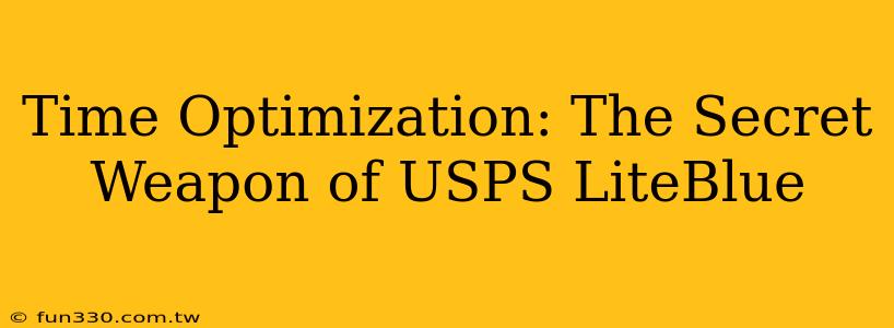 Time Optimization: The Secret Weapon of USPS LiteBlue