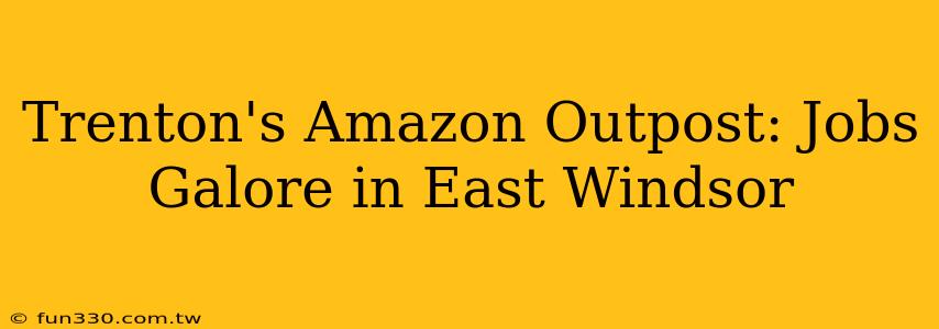 Trenton's Amazon Outpost: Jobs Galore in East Windsor