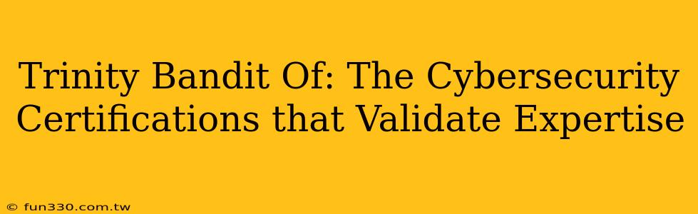 Trinity Bandit Of: The Cybersecurity Certifications that Validate Expertise