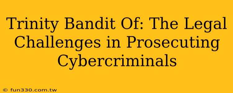 Trinity Bandit Of: The Legal Challenges in Prosecuting Cybercriminals