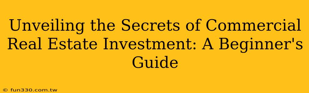 Unveiling the Secrets of Commercial Real Estate Investment: A Beginner's Guide