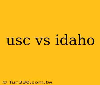 usc vs idaho