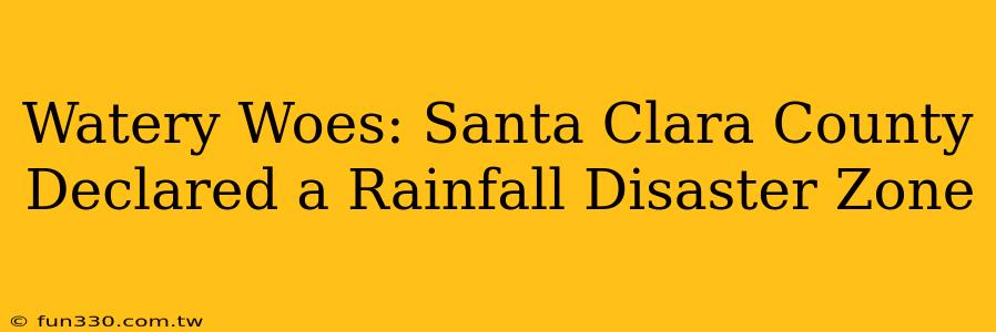 Watery Woes: Santa Clara County Declared a Rainfall Disaster Zone